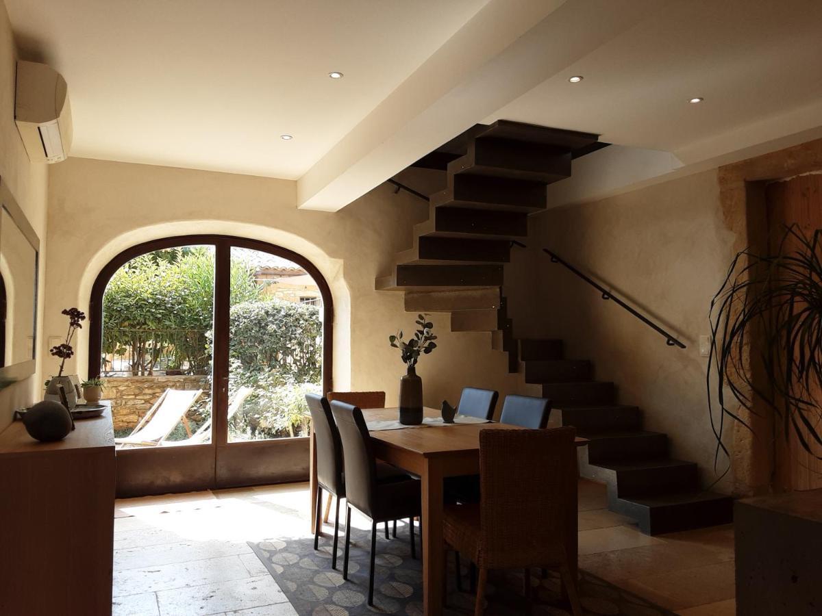 La Maison De Jerome Et Virginie Aigaliers Bagian luar foto