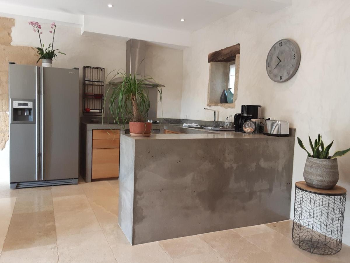 La Maison De Jerome Et Virginie Aigaliers Bagian luar foto