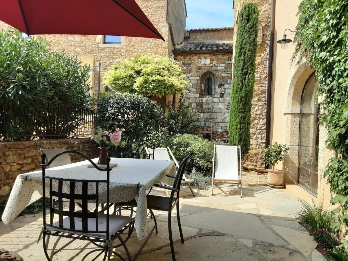 La Maison De Jerome Et Virginie Aigaliers Bagian luar foto